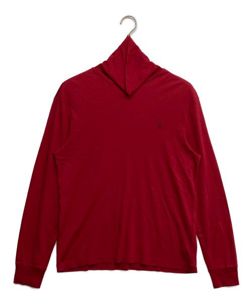 POLO RALPH LAUREN（ポロ・ラルフローレン）POLO RALPH LAUREN (ポロ・ラルフローレン) タートルネックカットソー レッド サイズ:Mの古着・服飾アイテム