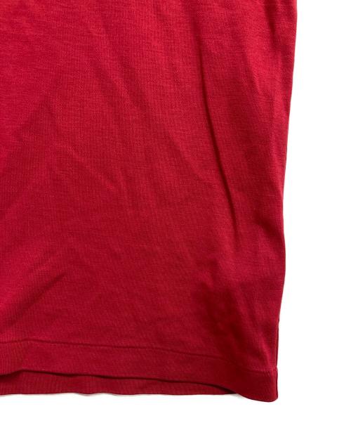 POLO RALPH LAUREN（ポロ・ラルフローレン）POLO RALPH LAUREN (ポロ・ラルフローレン) タートルネックカットソー レッド サイズ:Mの古着・服飾アイテム
