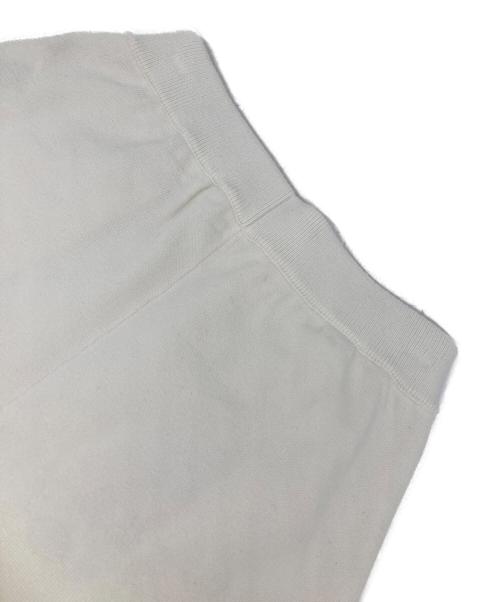 MANOF（マノフ）MANOF (マノフ) HEM SLIT JERSEY KNIT PANTS ホワイト サイズ:Sの古着・服飾アイテム