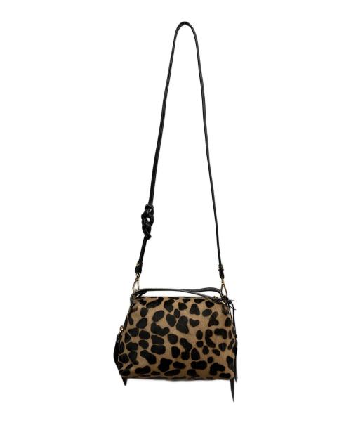 GIANNI CHIARINI（ジャンニ キアリーニ）GIANNI CHIARINI (ジャンニ キアリーニ) ハラコショルダーバッグ ブラックの古着・服飾アイテム