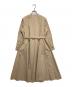 UNTITLED (アンタイトル) 【美シルエット】2WAY フレアシャツドレス ベージュ サイズ:2：10000円