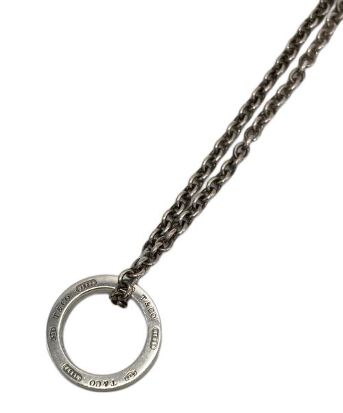 TIFFANY & Co.（ティファニー）TIFFANY & Co. (ティファニー) 1837/サークル  ネックレス シルバーの古着・服飾アイテム