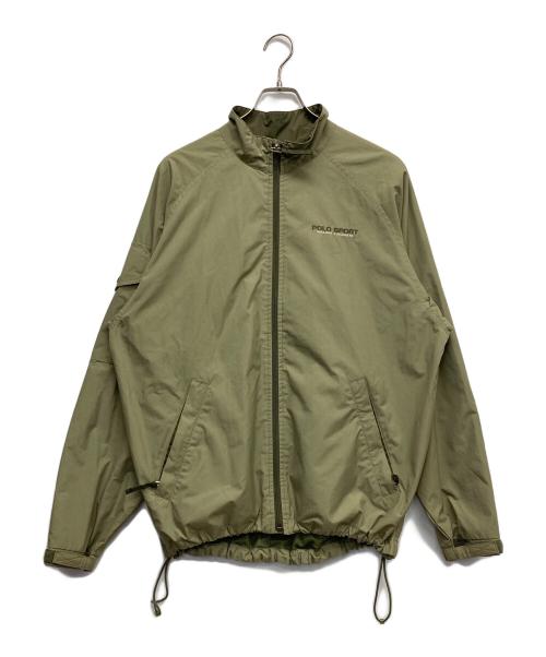 POLO SPORT（ポロスポーツ）POLO SPORT (ポロスポーツ) ナイロンジャケット グリーン サイズ:Sの古着・服飾アイテム
