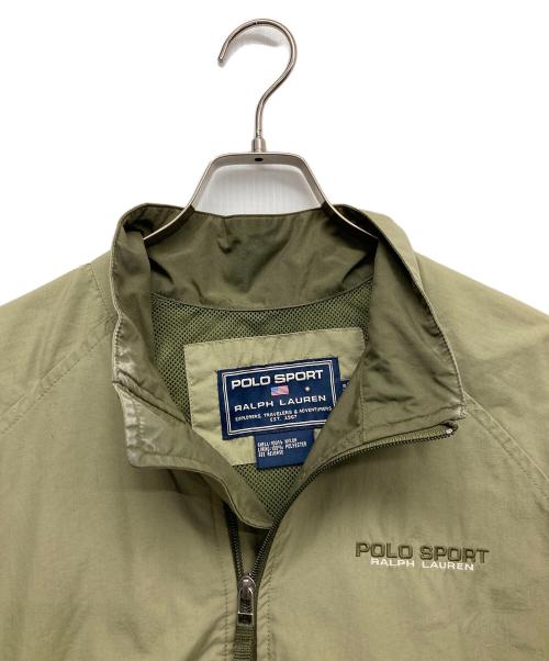 POLO SPORT（ポロスポーツ）POLO SPORT (ポロスポーツ) ナイロンジャケット グリーン サイズ:Sの古着・服飾アイテム