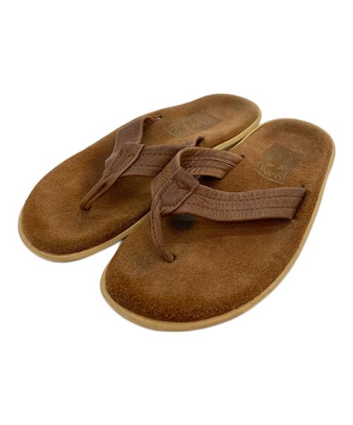 ISLAND SLIPPER（アイランドスリッパ）ISLAND SLIPPER (アイランドスリッパ) サンダル ブラウン サイズ:8の古着・服飾アイテム