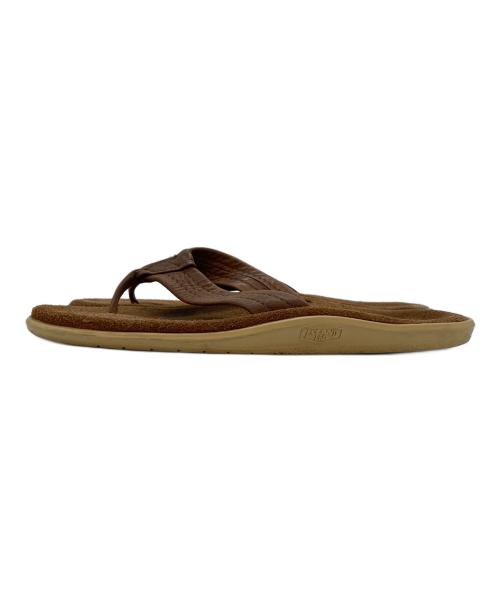 ISLAND SLIPPER（アイランドスリッパ）ISLAND SLIPPER (アイランドスリッパ) サンダル ブラウン サイズ:8の古着・服飾アイテム