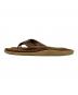 ISLAND SLIPPER (アイランドスリッパ) サンダル ブラウン サイズ:8：6000円
