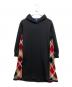 BLUE LABEL CRESTBRIDGE（ブルーレーベルクレストブリッジ）の古着「パーカーワンピース」｜ブラック