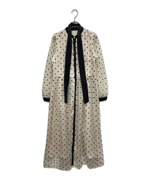 GRACE CONTINENTAL（（グレースコンチネンタル）GRACE CONTINENTAL (（グレースコンチネンタル) ブラウスワンピース ベージュ サイズ:38の古着・服飾アイテム