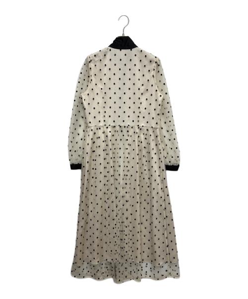 GRACE CONTINENTAL（（グレースコンチネンタル）GRACE CONTINENTAL (（グレースコンチネンタル) ブラウスワンピース ベージュ サイズ:38の古着・服飾アイテム