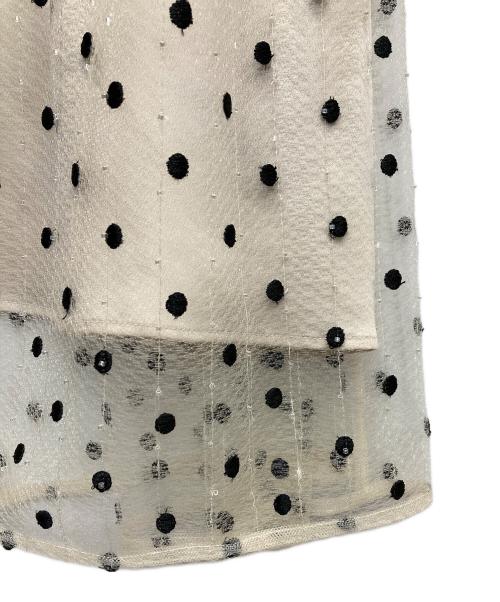 GRACE CONTINENTAL（（グレースコンチネンタル）GRACE CONTINENTAL (（グレースコンチネンタル) ブラウスワンピース ベージュ サイズ:38の古着・服飾アイテム