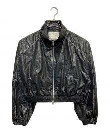 Matin Kim（マーティン・キム）の古着「クロップドジャケット」｜ブラック