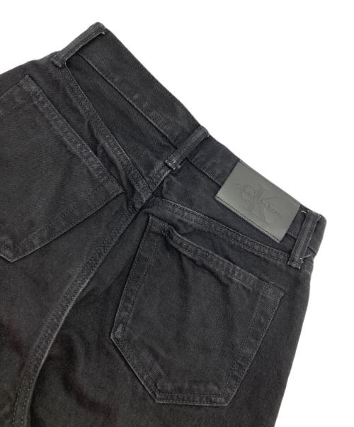 Calvin Klein（カルバンクライン）Calvin Klein (カルバンクライン) Barrel Fit Jeans ブラック サイズ:W26の古着・服飾アイテム