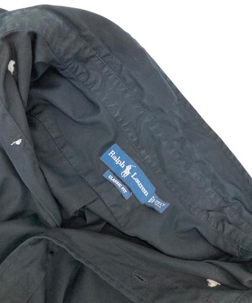 RALPH LAUREN（ラルフローレン）RALPH LAUREN (ラルフローレン) ボタンダウンシャツ ブラック サイズ:2XLTの古着・服飾アイテム