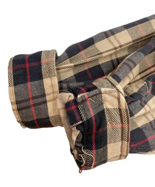 CarHartt（カーハート）CarHartt (カーハート) ネルシャツ ベージュ サイズ:Lの古着・服飾アイテム