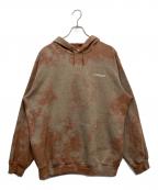 CarHarttカーハート）の古着「ブリーチプルオーバーパーカー」｜ブラウン