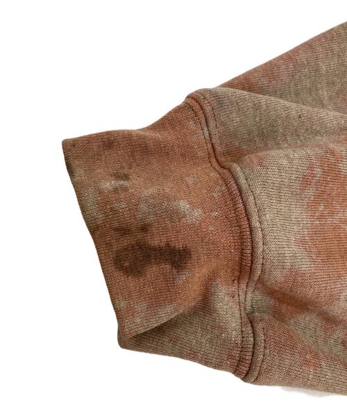 CarHartt（カーハート）CarHartt (カーハート) ブリーチプルオーバーパーカー ブラウン サイズ:Lの古着・服飾アイテム