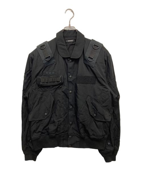 CHRISTIAN DADA（クリスチャンダダ）CHRISTIAN DADA (クリスチャンダダ) パラシュートジャケット ブラック サイズ:50の古着・服飾アイテム