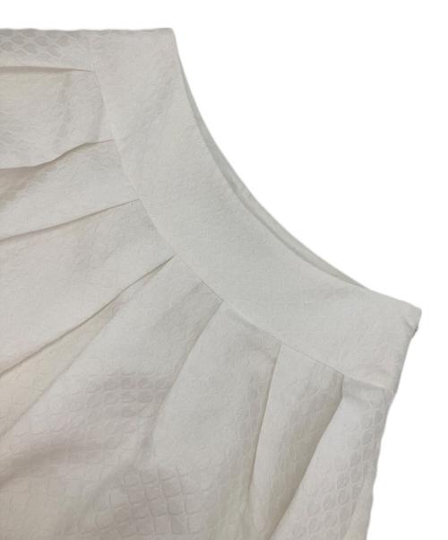 M'S GRACY（エムズグレイシー）M'S GRACY (エムズグレイシー) フレアスカート ホワイト サイズ:38の古着・服飾アイテム