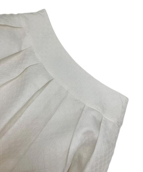 M'S GRACY（エムズグレイシー）M'S GRACY (エムズグレイシー) フレアスカート ホワイト サイズ:38の古着・服飾アイテム