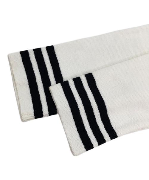 BORDERS at BALCONY（ボーダーズアットバルコニー）BORDERS AT BALCONY (ボーダーズアットバルコニー) PEARL TOP ホワイト サイズ:36の古着・服飾アイテム