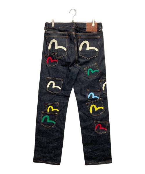 EVISU（エヴィス）EVISU (エヴィス) Lot.2000 メニーポケットデニムパンツ インディゴ サイズ:W32の古着・服飾アイテム