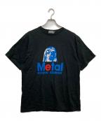 Hysteric Glamourヒステリックグラマー）の古着「METAL Tシャツ」｜ブラック