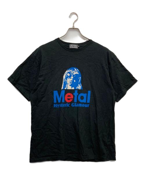 Hysteric Glamour（ヒステリックグラマー）Hysteric Glamour (ヒステリックグラマー) METAL Tシャツ ブラック サイズ:XLの古着・服飾アイテム
