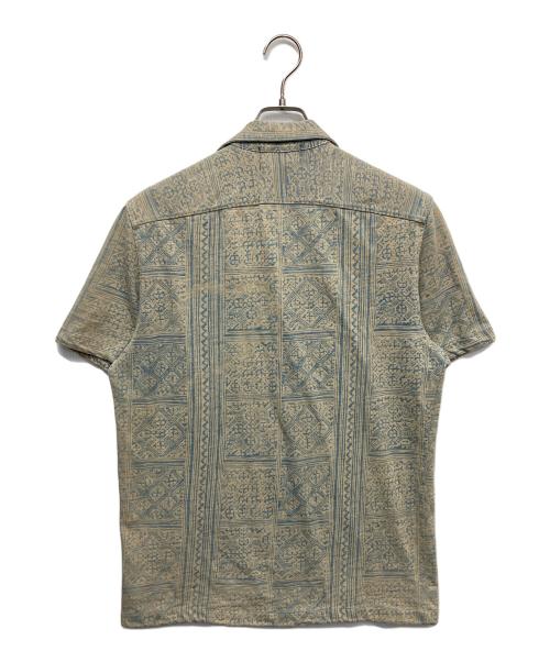 RRL（ダブルアールエル）RRL (ダブルアールエル) 半袖総柄オープンカラーシャツ ベージュ サイズ:不明の古着・服飾アイテム