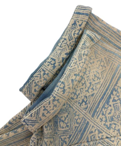 RRL（ダブルアールエル）RRL (ダブルアールエル) 半袖総柄オープンカラーシャツ ベージュ サイズ:不明の古着・服飾アイテム