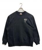 NIKE×stussyナイキ×ステューシー）の古着「裏起毛コラボスウェット」｜ブラック