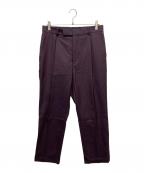 WACKO MARIAワコマリア）の古着「ウールタックパンツ」｜パープル