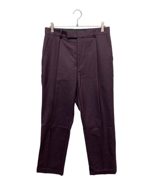 WACKO MARIA（ワコマリア）WACKO MARIA (ワコマリア) ウールタックパンツ パープル サイズ:Mの古着・服飾アイテム