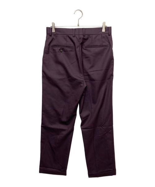 WACKO MARIA（ワコマリア）WACKO MARIA (ワコマリア) ウールタックパンツ パープル サイズ:Mの古着・服飾アイテム