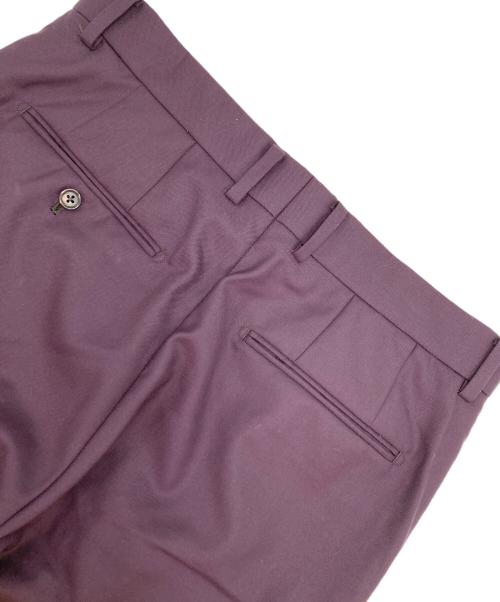 WACKO MARIA（ワコマリア）WACKO MARIA (ワコマリア) ウールタックパンツ パープル サイズ:Mの古着・服飾アイテム