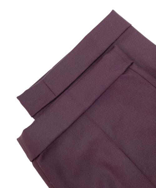 WACKO MARIA（ワコマリア）WACKO MARIA (ワコマリア) ウールタックパンツ パープル サイズ:Mの古着・服飾アイテム