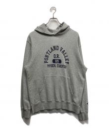 Champion（チャンピオン）の古着「プルオーバーパーカー」｜グレー