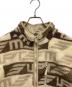 中古・古着 Supreme (シュプリーム) Geo Reversible WINDSTOPPER Fleece Jacket ベージュ サイズ:M：20000円