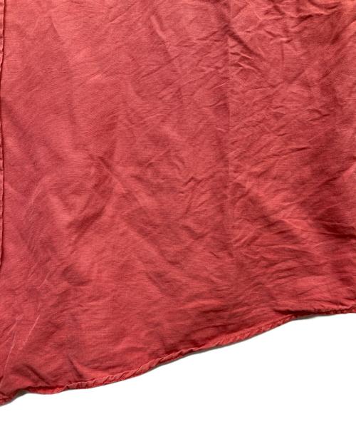 POLO RALPH LAUREN（ポロ・ラルフローレン）POLO RALPH LAUREN (ポロ・ラルフローレン) シルクリネンシャツ レッド サイズ:XXLの古着・服飾アイテム
