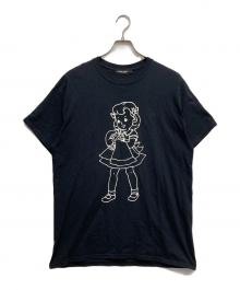 UNDERCOVER（アンダーカバー）の古着「洗脳少女BRAIN tee」｜ブラック