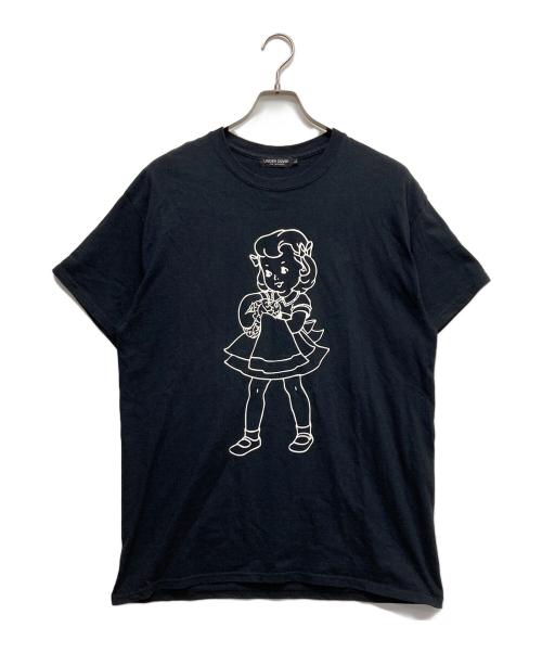 UNDERCOVER（アンダーカバー）UNDERCOVER (アンダーカバー) 洗脳少女BRAIN tee ブラック サイズ:Lの古着・服飾アイテム