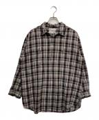 Columbiaコロンビア）の古着「ハーフジップシャツ」｜グレー