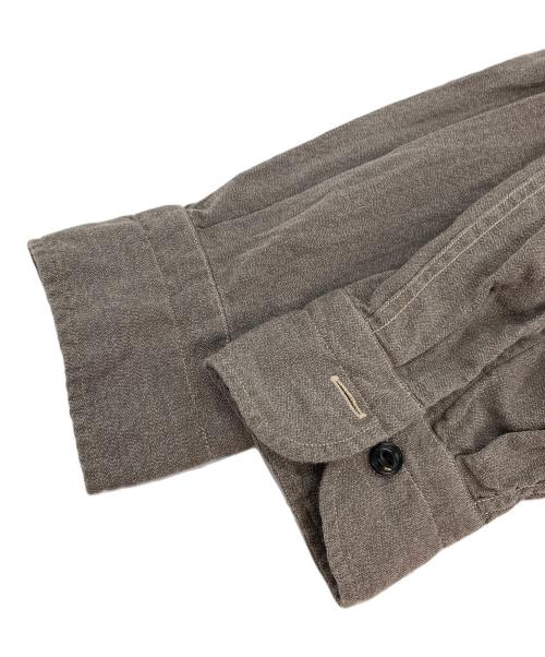 COMOLI（コモリ）COMOLI (コモリ) ヨリ杢 ワークシャツ グレー サイズ:2の古着・服飾アイテム
