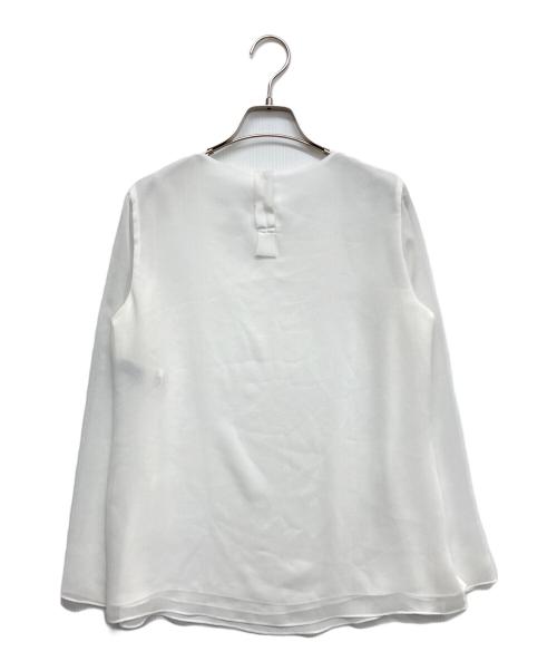 LANVIN COLLECTION（ランバンコレクション）LANVIN COLLECTION (ランバンコレクション) 長袖ブラウス ホワイト サイズ:38の古着・服飾アイテム