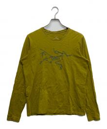 ARC'TERYX（アークテリクス）の古着「プリントカットソー」｜カーキ