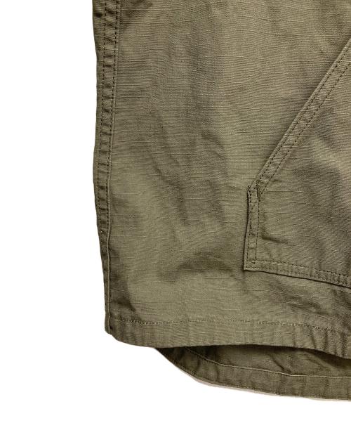 Engineered Garments WORKADAY（エンジニアドガーメンツ ワーカーデイ）Engineered Garments WORKADAY (エンジニアドガーメンツ ワーカーデイ) Utility Vest - Heavy Ripstop カーキ サイズ:XLの古着・服飾アイテム