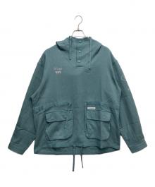 WTAPS（ダブルタップス）の古着「CHAMBER / LS / COTTON. TWILL」｜ブルー