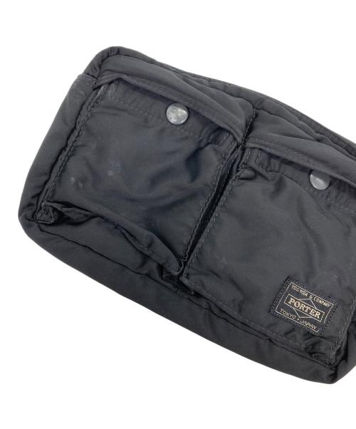 PORTER（ポーター）PORTER (ポーター) TANKER ショルダーバッグ ブラックの古着・服飾アイテム