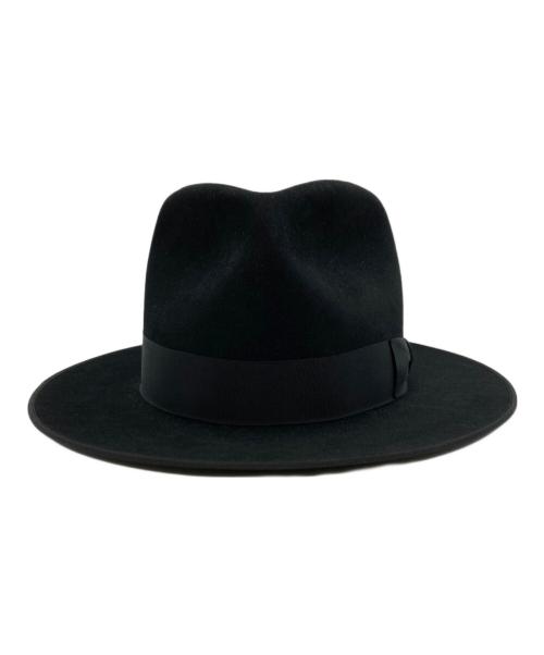 the fat hatter（ザ ファットハッター）the fat hatter (ザ ファットハッター) CHEERSラビットハット ブラック サイズ: 7 1/4の古着・服飾アイテム