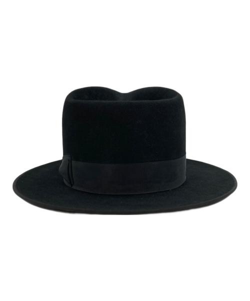 the fat hatter（ザ ファットハッター）the fat hatter (ザ ファットハッター) CHEERSラビットハット ブラック サイズ: 7 1/4の古着・服飾アイテム